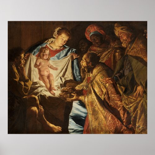 The Adoration of the Magi  Poster
