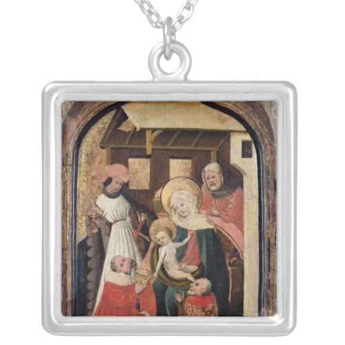 The Adoration of the Magi Silver Plated Necklace