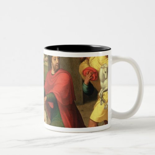 The Adoration of the Shepherds 1550_60 Two_Tone Coffee Mug