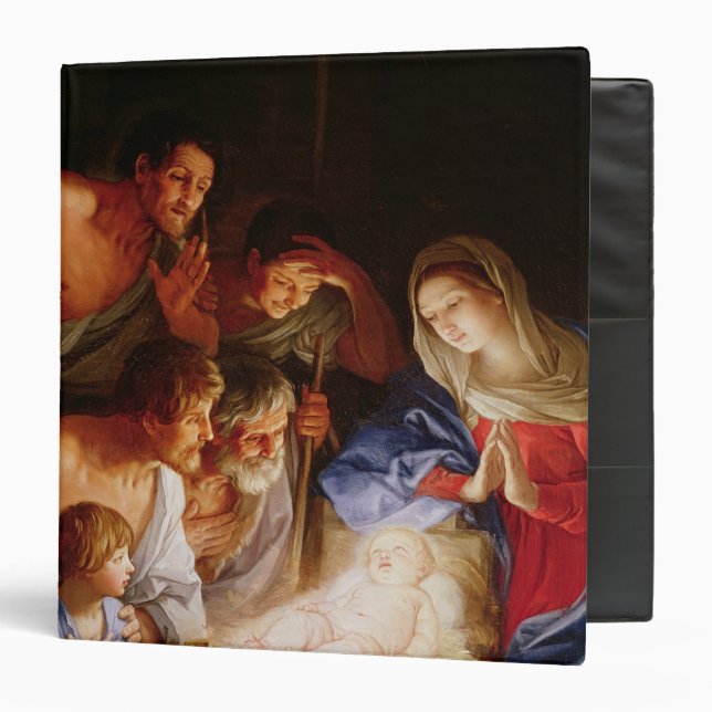 The Adoration of the Shepherds 3 Ring Binder (Front/Inside)