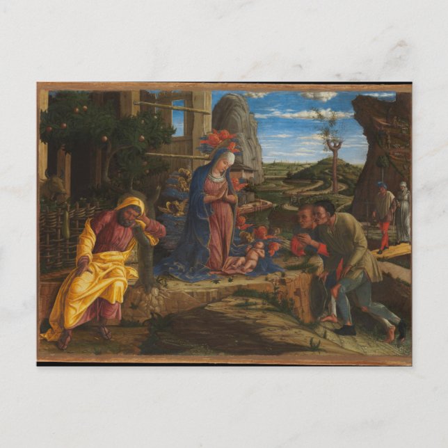 The Adoration of the Shepherds Postcard (Front)