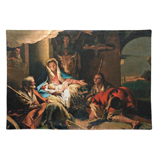 The Adoration of the Shepherds - Tiepolo Placemat (Front)