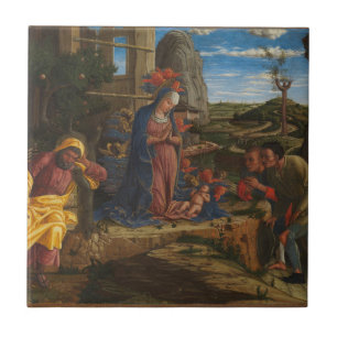 The Adoration of the Shepherds Tile