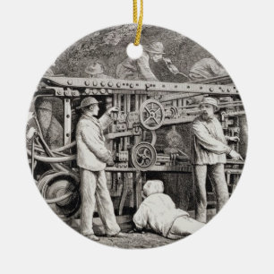 The Advanced Gallery on the French Side of the Mon Ceramic Ornament