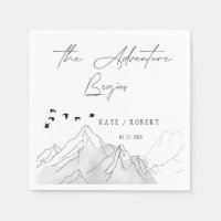 The Adventure Begins ⎥ Elegant Stencil Wedding