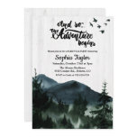 The Adventure Begins Farewell Party Invitation The Adventure Begins Farewell Party Invitation