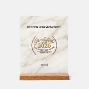 The Adventure Begins / La Aventura Comienza 2026 Acrylic Sign