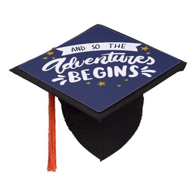 The Adventure Begins Tassel Topper (Angled)