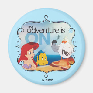 The Adventure Is On Magnet