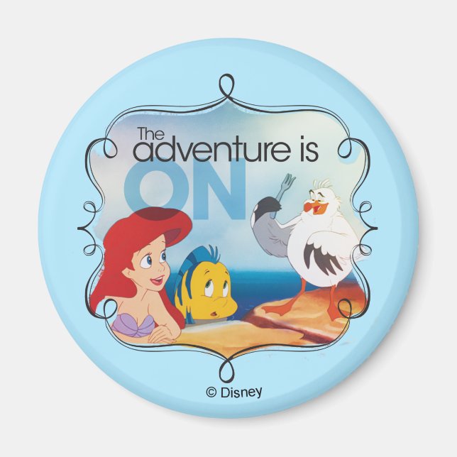 The Adventure Is On Magnet (Front)