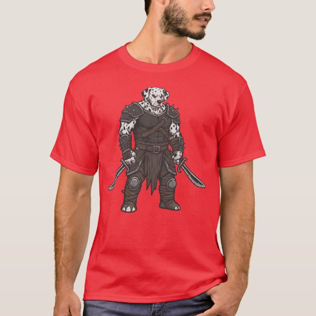 The adventure of the Dalmatian gladiator dog   T-Shirt (Front)