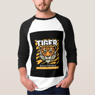 The adventure T-shirt design tiger