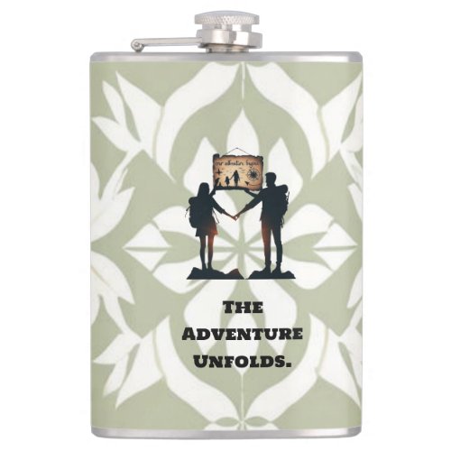 The Adventure Unfolds Flask