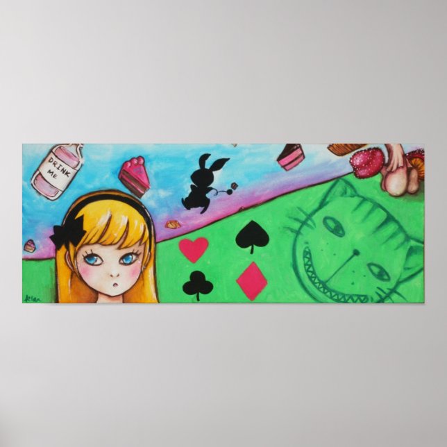 The Adventures of Alice in Wonderland Poster (Front)