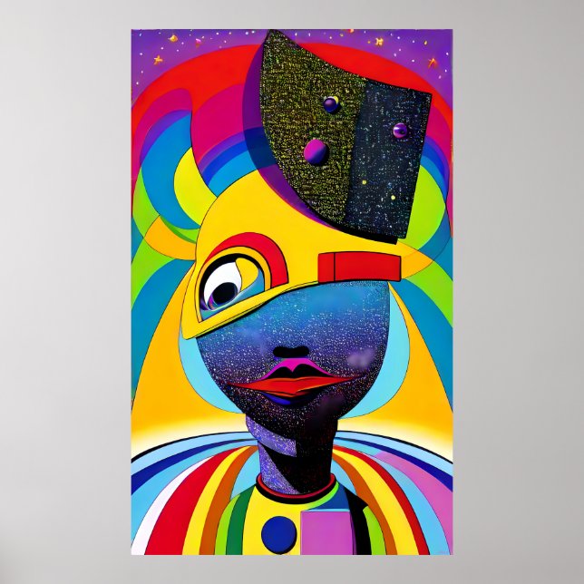 The Adventures of Banana Girl - Ken Gage Art Poster (Front)