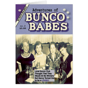 The Adventures of Bunco Babes #2 Purple Edition Cards