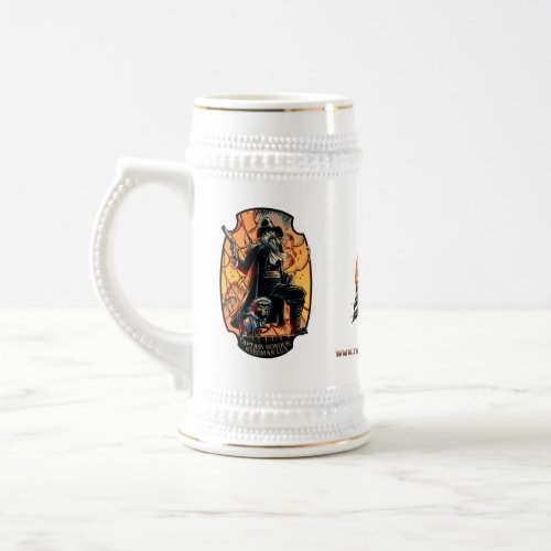 The Adventures Of Captain Honour and Yeoman Lux Beer Stein