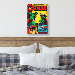 The Adventures of Cat-Man Canvas Print