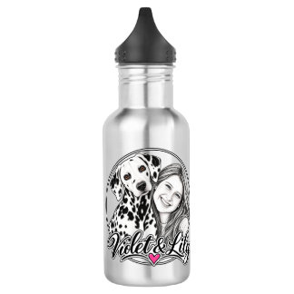 The Adventures of Lily & Violet Stainless Steel Water Bottle