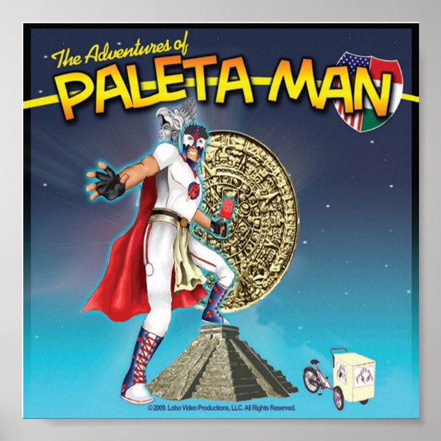 The Adventures of Paleta Man Poster (Front)