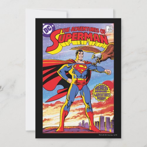 The Adventures of Superman #424 Custom Invites
