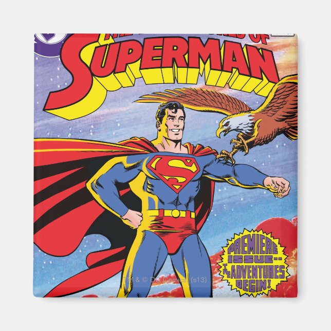 The Adventures of Superman #424 Magnet (Front)