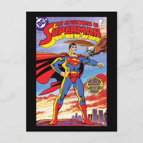 The Adventures of Superman 424 Postcard