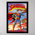 The Adventures Of Superman #424 Poster at Zazzle