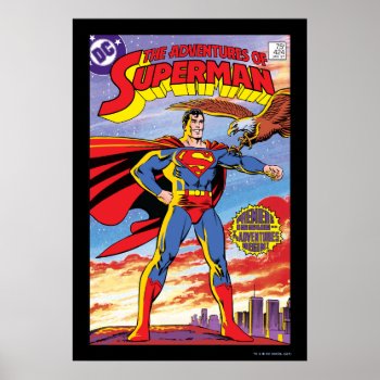 The Adventures Of Superman #424 Poster by superman at Zazzle