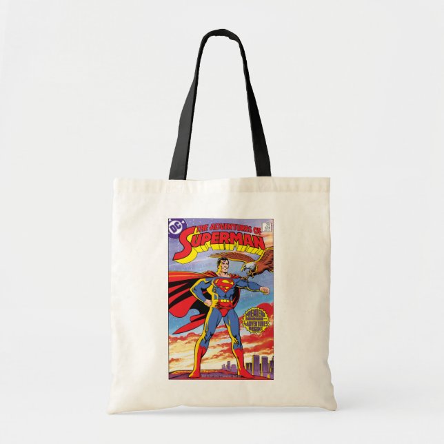 The Adventures of Superman #424 Tote Bag (Front)