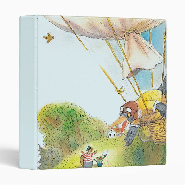 The Adventures of Ted, Ed and Caroll 3 Ring Binder (Front/Spine)