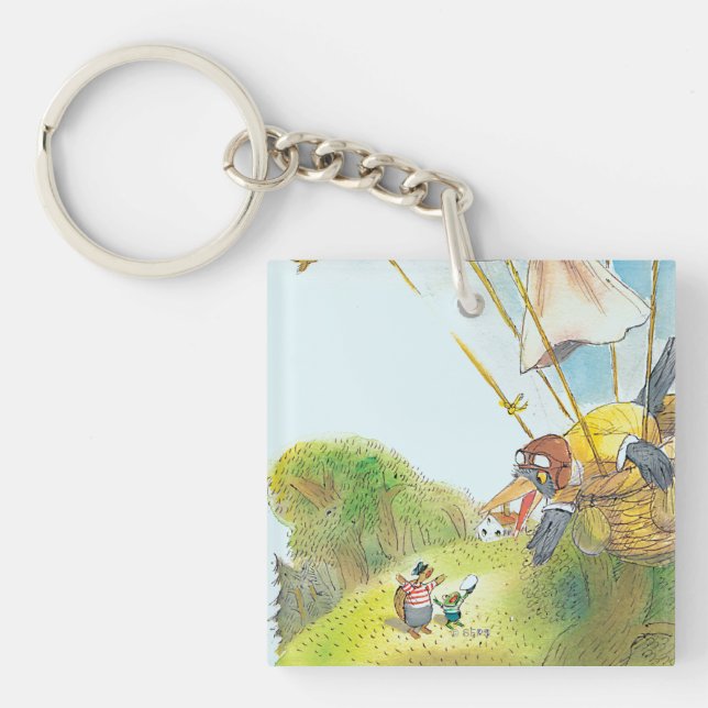 The Adventures of Ted, Ed and Caroll Keychain (Front)