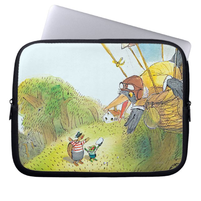 The Adventures of Ted, Ed and Caroll Laptop Sleeve (Front)