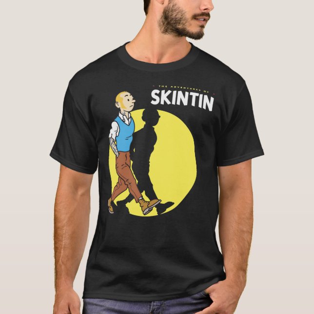 The Adventures Of Tiny Skinhead Essential  T-Shirt (Front)