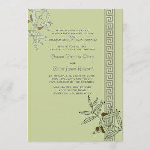 The Aegean Wedding Invitation