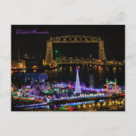 The Aerial Lift Bridge and Bentleyville Minnesota Postcard