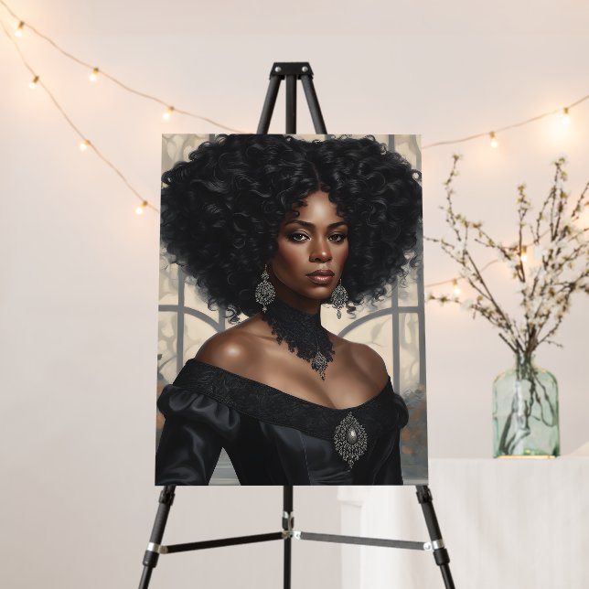 The African Duchess Foam Board (In Situ (Stand))