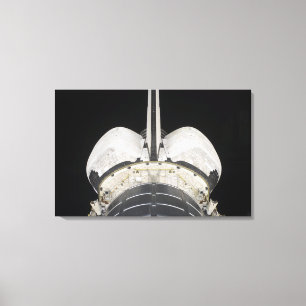 The aft portion of the Space Shuttle Endeavour Canvas Print