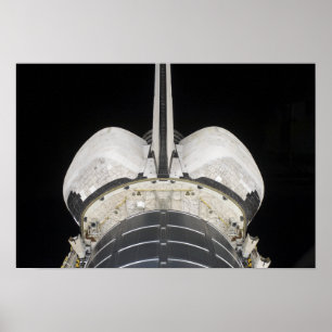 The aft portion of the Space Shuttle Endeavour Poster