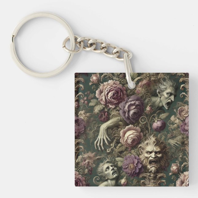 The After Hours Reliquary – Gothic Baroque Keychain (Front)