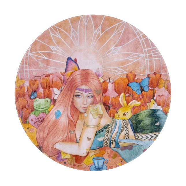 The Afternoon Cutting Board (Front)