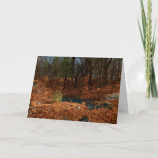 The Afternoon of the Year Card