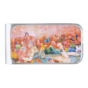 The Afternoon Silver Finish Money Clip