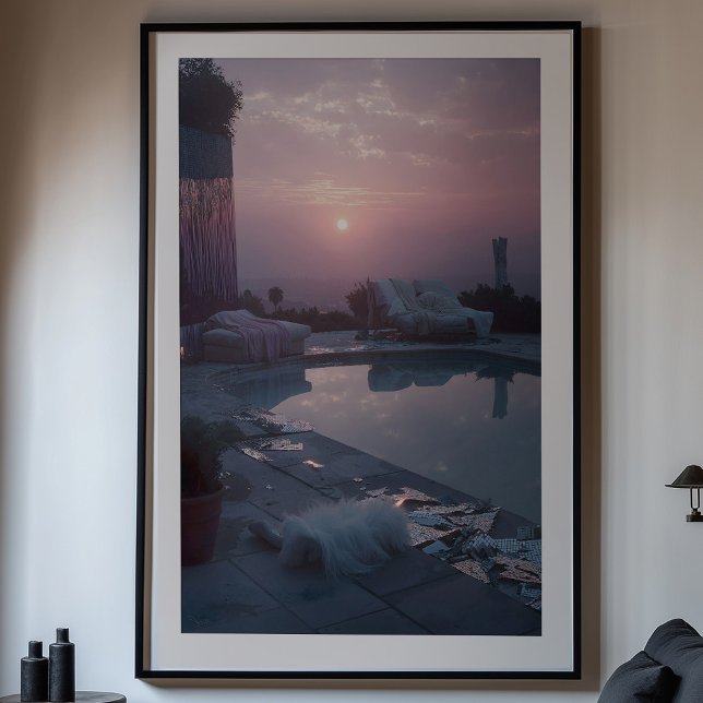 The Afterparty: A Haunting Hollywood Sunset Poster (Creator Uploaded)