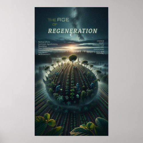 The Age of Regeneration 9 Design Poster