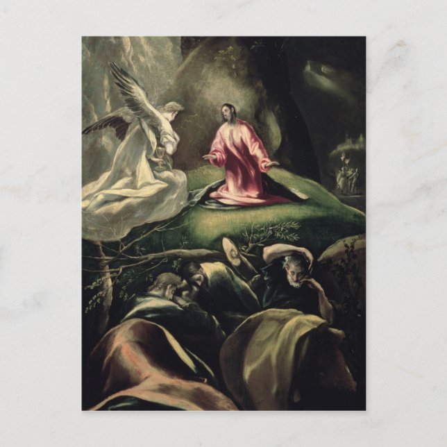 The Agony in the Garden Postcard (Front)