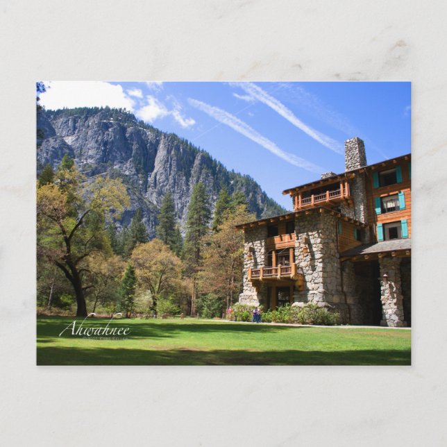 The Ahwahnee Hotel Postcard (Front)
