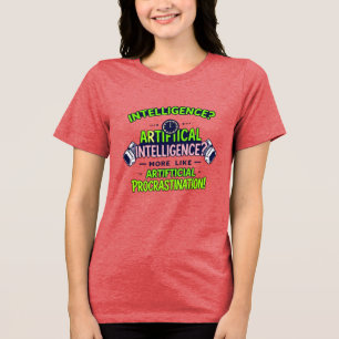 The AI Paradox Tri-Blend Shirt