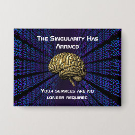 The AI Singularity Has Arrived Button