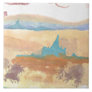 The Air I Breathe by AnyaC 2 Ceramic Tile